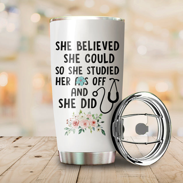 Personalised Nurse Tumbler