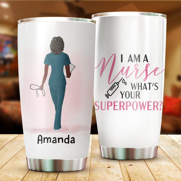 Personalised Nurse Tumbler